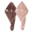 M-bestl 2 Pack Hair Drying Towels, Hair Wrap Towels, Absorbent Microfiber Hair - Image 5