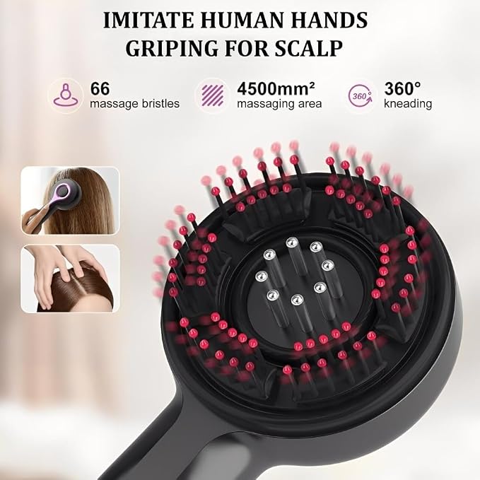 Electric Scalp Massager Comb, Scalp Brush - Image 3