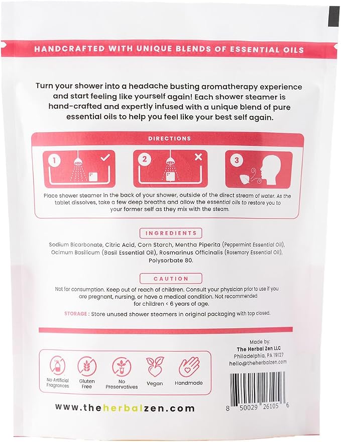 Head Hug Shower Steamers Aromatherapy - Image 9