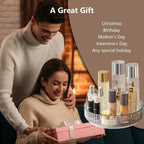 Rotating Makeup Organizer for Vanity, Spinning Cosmetics Storage for Bathroom - Image 7