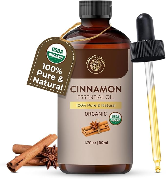 Cinnamon Essential Oil | USDA Certified Organic Cinnamon Oil | Perfect - Image 2