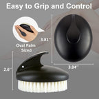 Dry Brushing Body Exfoliating Brush, Anti Slip Body Scrubber - Image 2