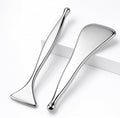 2-Pack 2-in-1 Acupressure Massage Pen Set, Stainless Steel Gua Sha Scraper & by Unknown