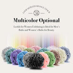 Loofah Sponge Bath Sponge for Women Men 4 Pack - Image 7