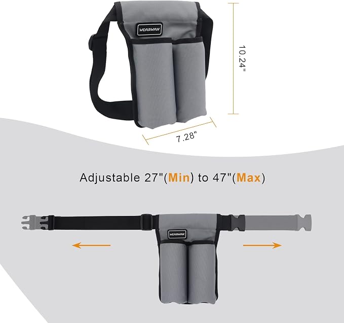 Massage Oil Holster, Adjustable and Durable Massage Holster, Bag only, Bottle - Image 4