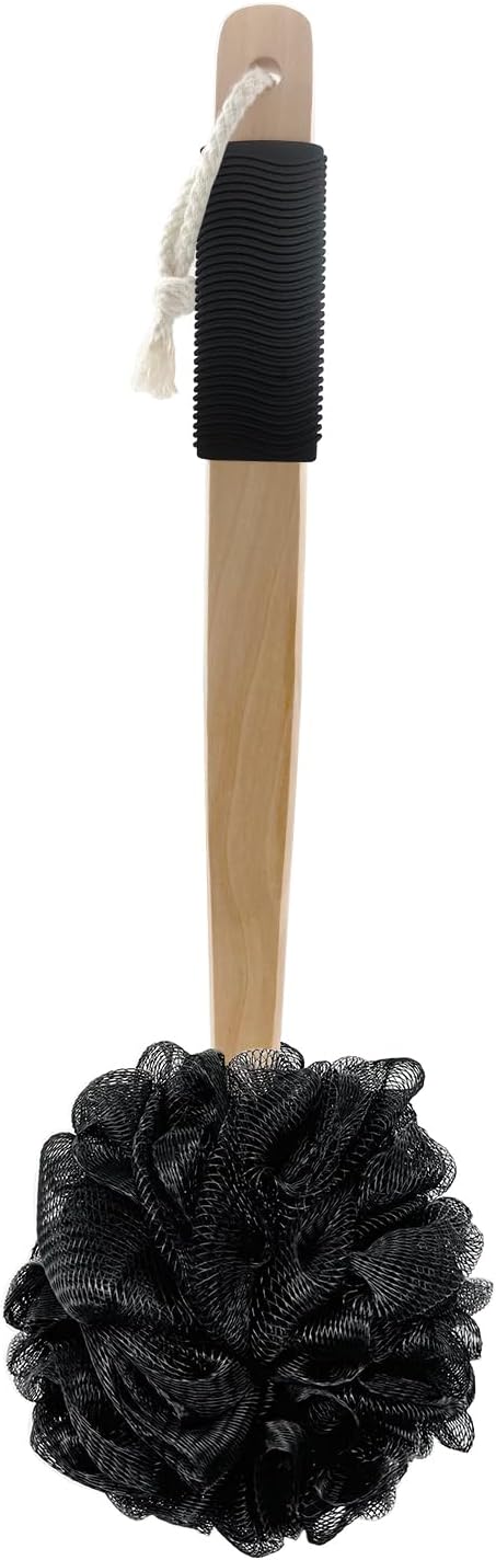 Amazon Basics Exfoliating Loofah Brush, Body Scrubber by AmazonBasics