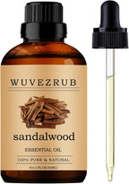 Sandalwood Essential Oils, 60ML Pure and Natural Essential Oil by WUVEZRUB