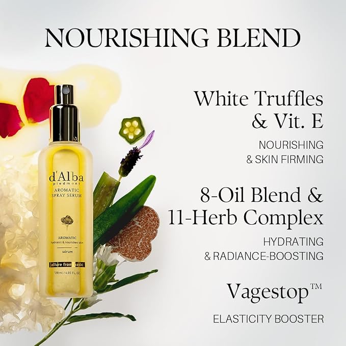 d'alba Piedmont Italian White Truffle First Aromatic Spray Serum, Fragrant - Image 6