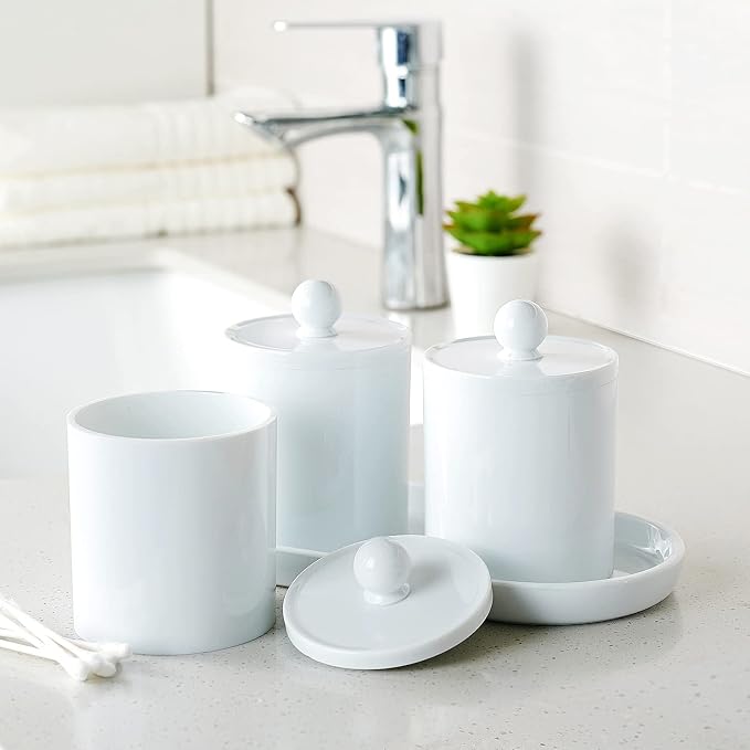 SheeChung Acrylic Vanity Tray Bathroom Storage Tray, 9.65 in x 4.5 in Catchall - Image 2