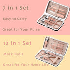 Pink Manicure Set Beauty Tool Portable - Image 6
