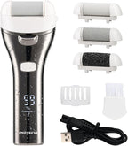 Electric Foot Callus Remover, Rechargeable Portable Electronic Foot File by PRITECH