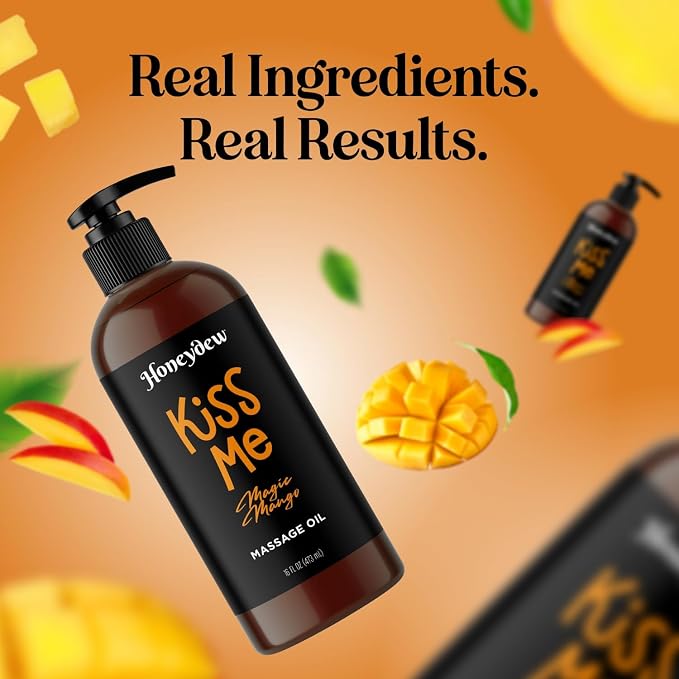 Mango Sensual Massage Oil for Couples - Image 8