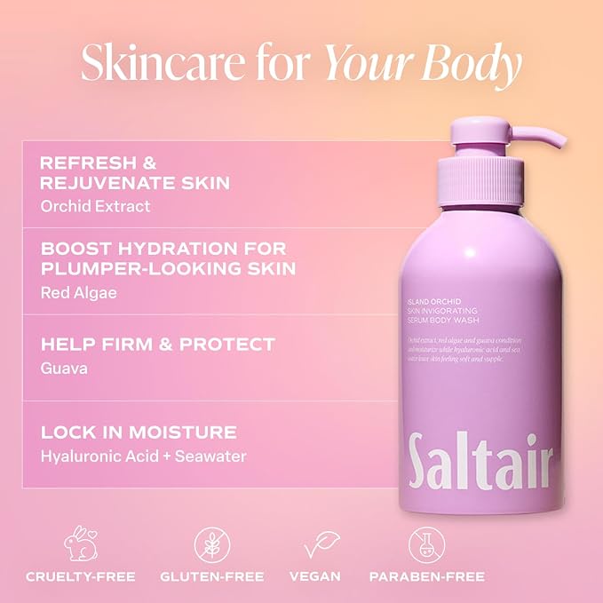 Saltair Body Wash 2-Pack – Moisturizing Body Wash - Image 3