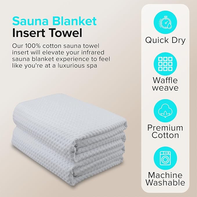 Sauna Blanket Towel Insert - Image 2