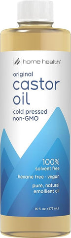 Home Health Original Castor Oil, Promotes Healthy Hair And Skin, Natural Skin by HOME+HEALTH