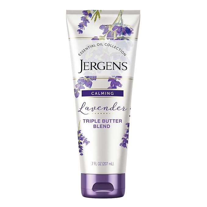 Jergens Lavender Body Butter Hand and Body Lotion, Moisturizer by Jergens