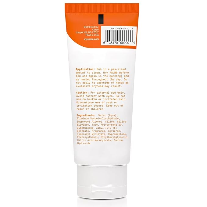 Carpe Sweat Absorbing Hand Lotion A dermatologist-recommended smooth lotion - Image 5