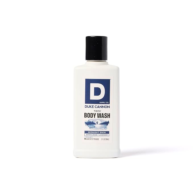 Duke Cannon THICK Body Wash for Men – High-Viscosity Shower Gel, Midnight Swim by DukeCannonSupplyCo