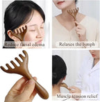 OULIGET Natural Wooden Gua Sha Tool, Wooden Gua Sha Scraping Massage Tool - Image 3
