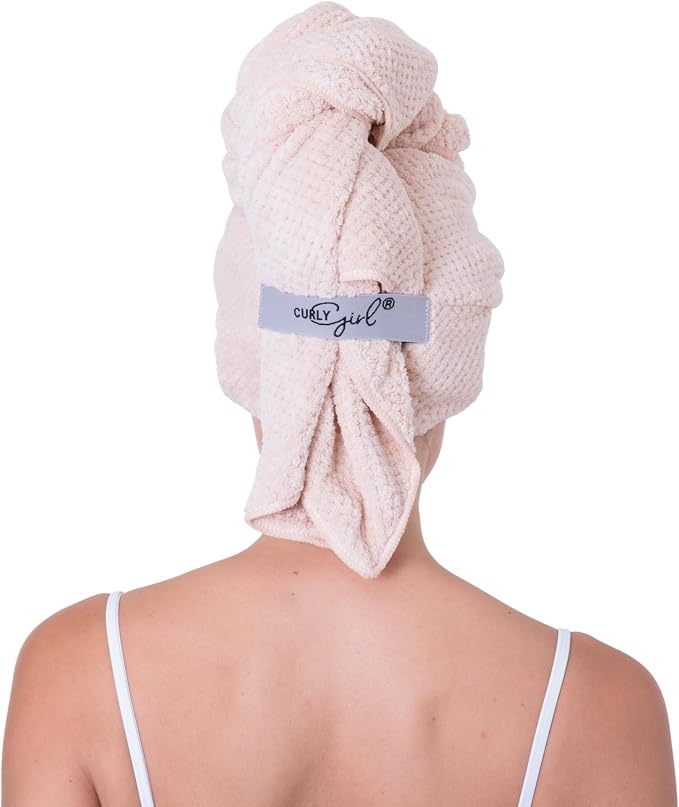 Curly Girl Microfiber Hair Towel Wrap by CURLYGIRL