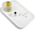 Karibiber Vanity Tray, 11.8inch Marble Bathroom Tray by Karibiber