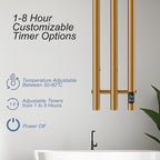 Electric Heated Towel Rack - Image 3
