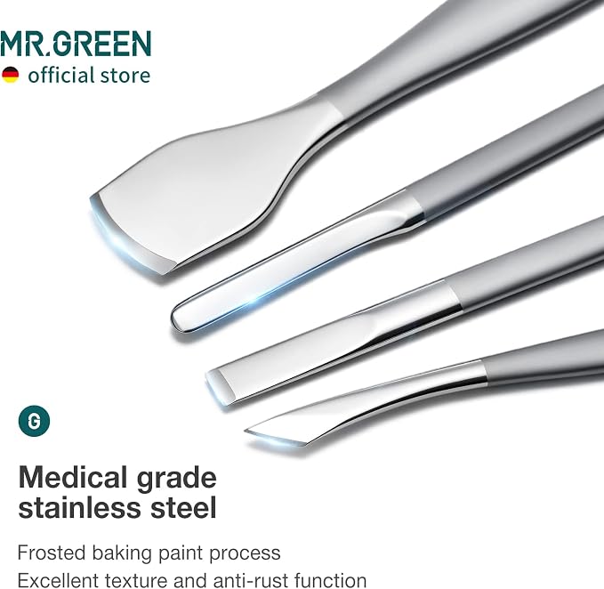 MR.GREEN Pedicure Knife Set Professional Ingrown Toenail Clippers Foot Care - Image 3