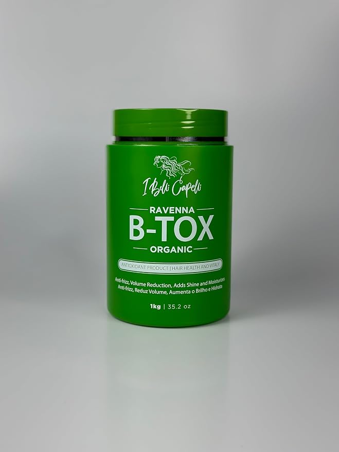 I Belli Capelli Ravenna Organic B-tox Hair Treatment Kit- 1kg/35.02 oz Hair - Image 9