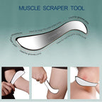 BYYDDIY 2 in 1 Stainless Steel Muscle Scraper Tools Set Gua Sha Massage Scraper - Image 5