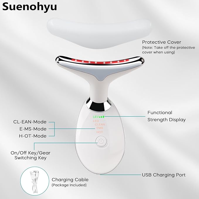 Red Light Therapy for Face, 7 Color LED Facial Light Therapy Wand for Skin Care - Image 7