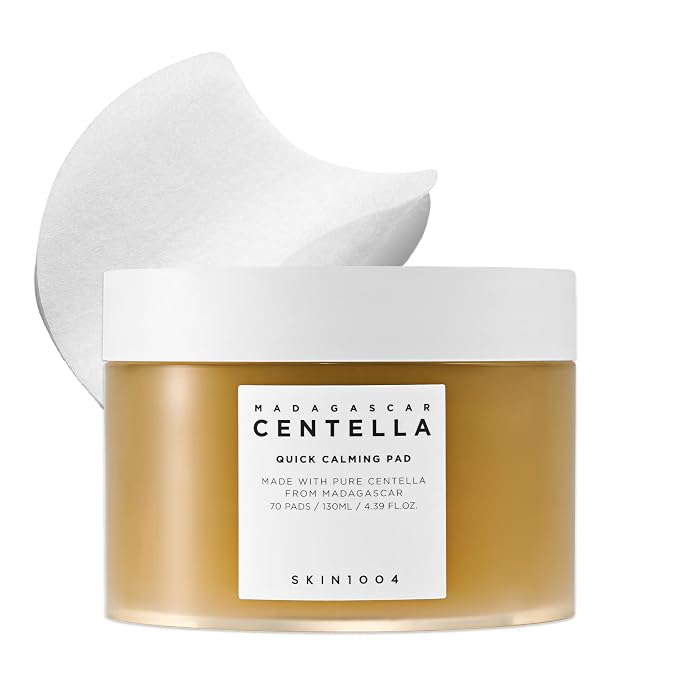 SKIN1004 Centella Quick Calming Pad, 70 Pads, Korean Face Toner Pad by SKIN1004