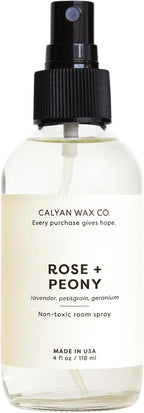 Rose & Peony Room Spray, 4 fl oz by CalyanWaxCo