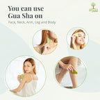STARR-GIA Certified 100% Xiuyan Jade Gua Sha Massage Tool-Face Massager Reduces - Image 3
