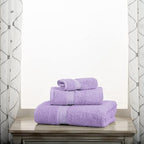 SUPERIOR Egyptian Cotton Pile 3 Piece Towel Set, Includes 1 Bath, 1 Hand - Image 9