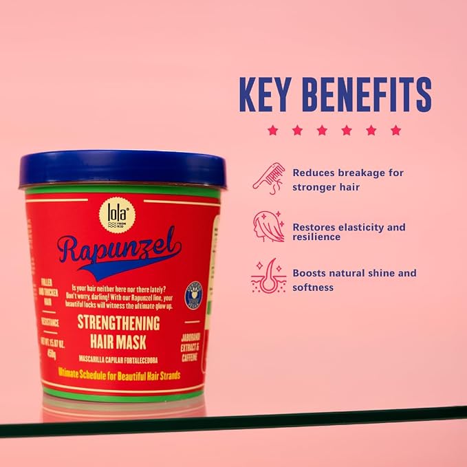 Lola From Rio - Rapunzel Mask - Strengthening Hair Mask, Restores Shine - Image 5