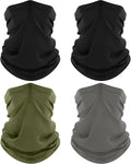 ROXUN 4 Pack Neck Gaiter, Cooling Breathable Face Mask UV Protection Scarf by Roxun