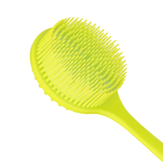 DNC Silicone Back Scrubber for Shower Soft Bath Body Brush - Image 5