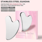 Stainless Steel Gua Sha Facial Tool – Metal Guasha - Image 3