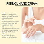 Retinol Hand Cream Anti Aging, Enriched - Image 4