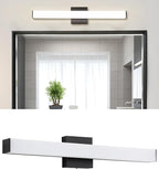 LED Bathroom Vanity Light Fixtures 24in Matte Black, Dimmable18W 4000K Natural by Enjoyyourhealthylife