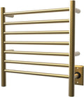 Amba RWHS-SSB Radiant Small Hardwired Plug-in Combo 7 Bar Towel Warmer in Satin by Amba