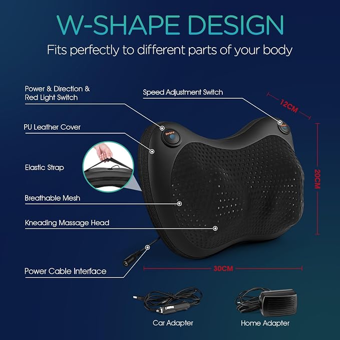VOYOR-HEALTH Shiatsu Neck and Back Massager - Image 6