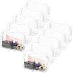 Tbestmax 10 Pcs Clear Cosmetic Bags Small Makeup Bags Portable Waterproof by Tbestmax