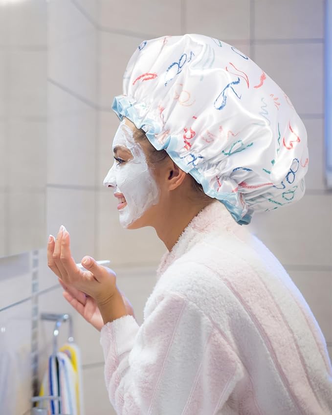 Aquior Shower Caps, Reusable Shower Cap - Image 6