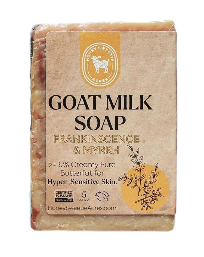 Honey Sweetie Acres Frankincense Goat Milk Soap by HoneySweetieAcres