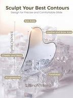 Gua Sha Facial Tool – Stainless Steel Guasha Tool - Image 3