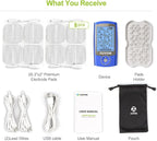 AUVON Rechargeable TENS Unit Muscle Stimulator, 24 Modes 4th Gen TENS Machine - Image 8
