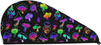 Mushrooms Hair Towel Wrap Microfiber Fast Drying Hair Turban - Image 7