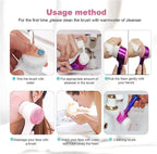 Facial Cleansing Brush 2 in 1Double-Sided Facial Cleaning Brush - Image 5