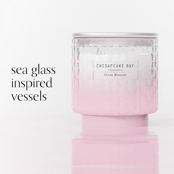 Chesapeake Bay, 11oz Ocean Blossom Scented Candle, Mood Evoking Fragrance - Image 5